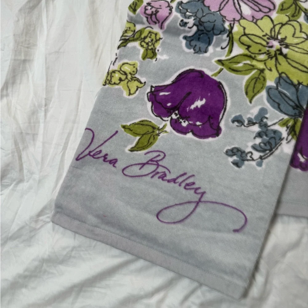 NWT Vera Bradley Water Color Beach Towel Retired Pattern